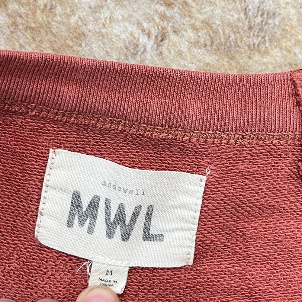 Women's Rust Sweatshirt - Picture 7 of 9